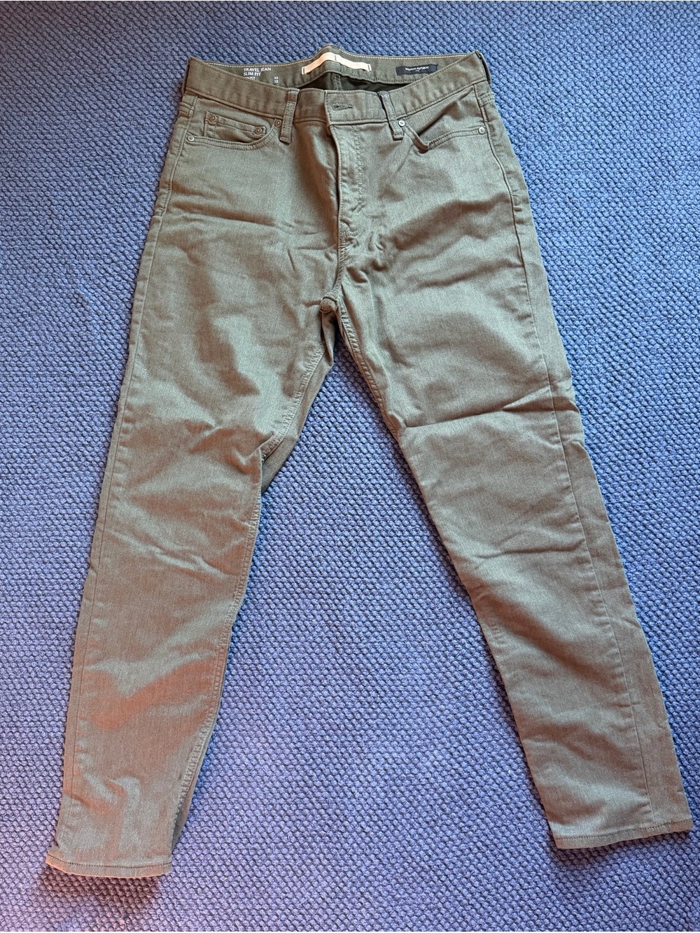 Banana Republic Slim Fit Men’s Pants in Olive Green
